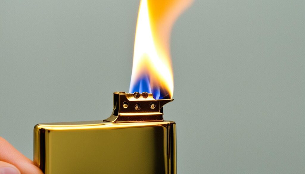 gold lighter test limitations