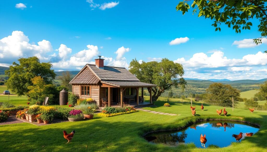 homesteading property features