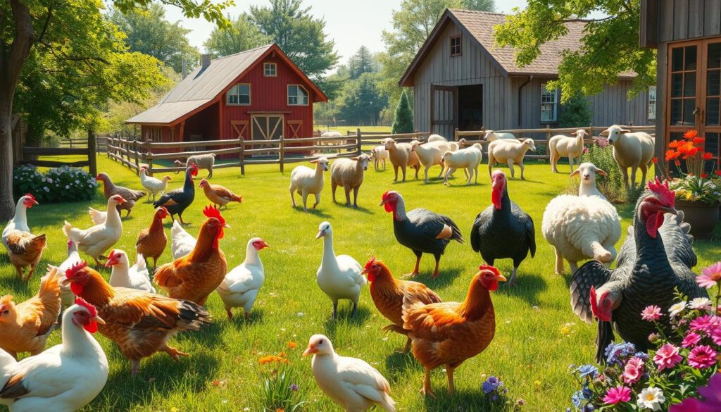 poultry and livestock